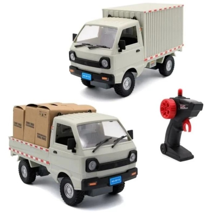 Mainan Mobil Remote RC Carry Pick up Cargo Truck