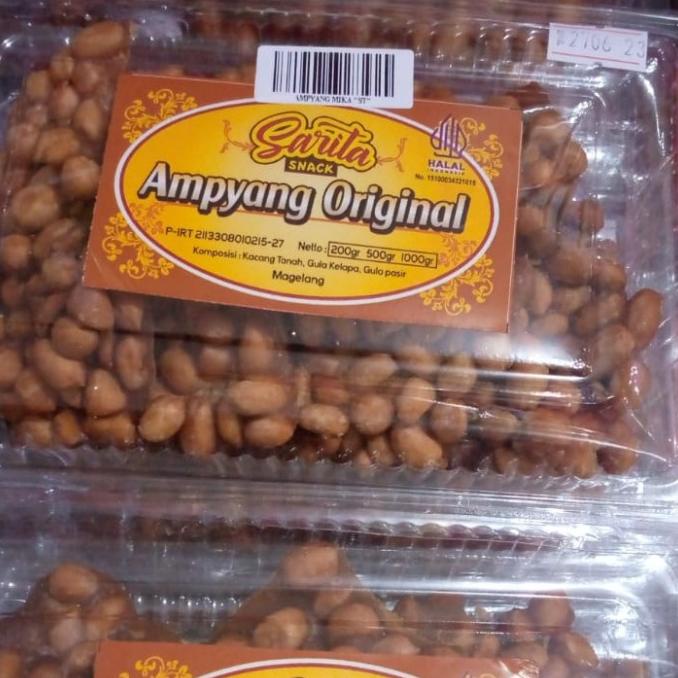 

Ampyang rasa original / Cemilan gula kacang Magelang