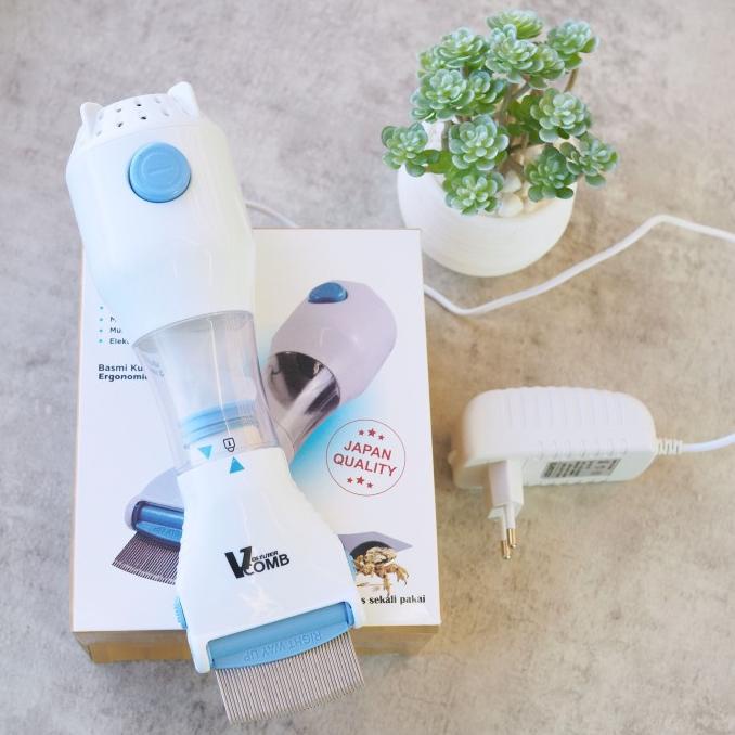 Sisir kutu rambut elektrik Sedot kutu Vacuum