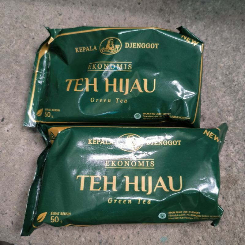 

Teh Hijau Cap Kepala Djenggot 50GR BARU