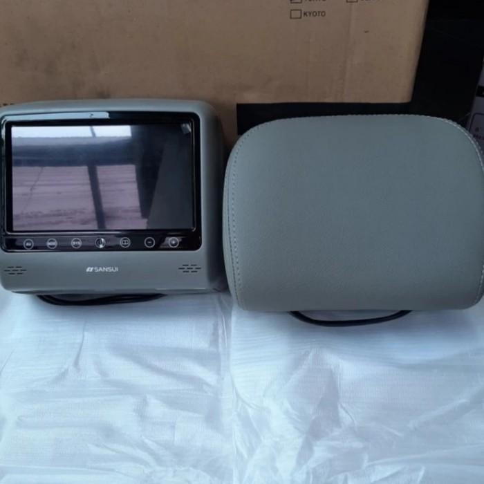 Headrest Sansui Monitor Headrest Sansui Bantal