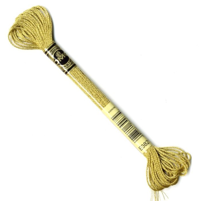 

Benang Dmc Light Effects Art 317 - E3821 - Straw Metallic