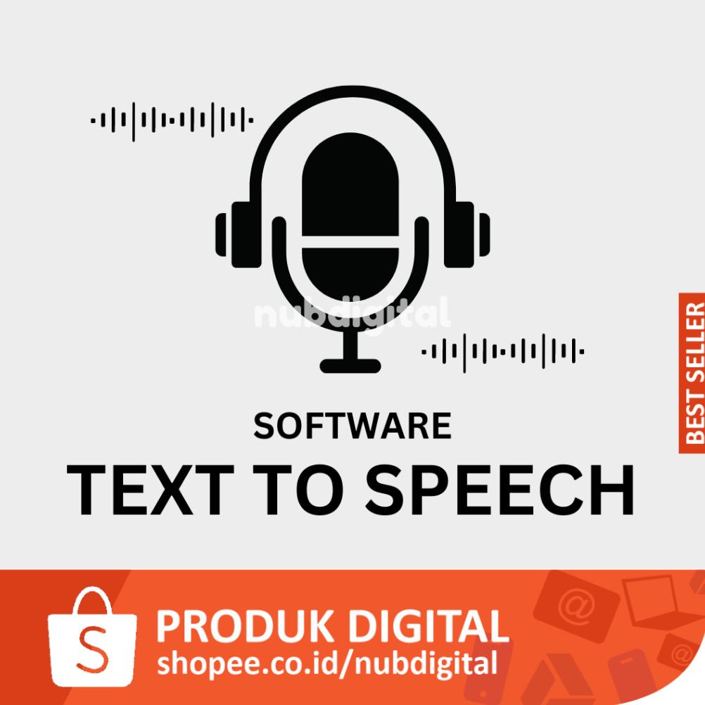 Flash Sale Software Text To Speech Bahasa Indonesia Dan Bahasa Asing Natural Dengan Ai Sale
