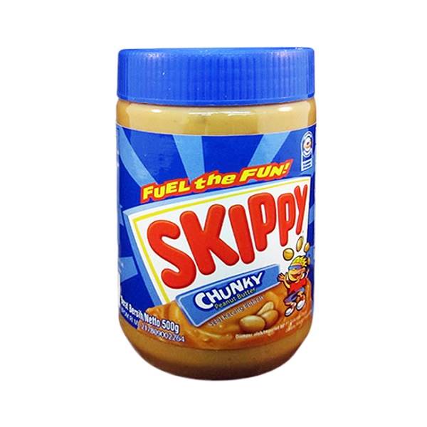 

SKIPPY PEANUT BUTTER CHUNKY 500 GR - SELAI