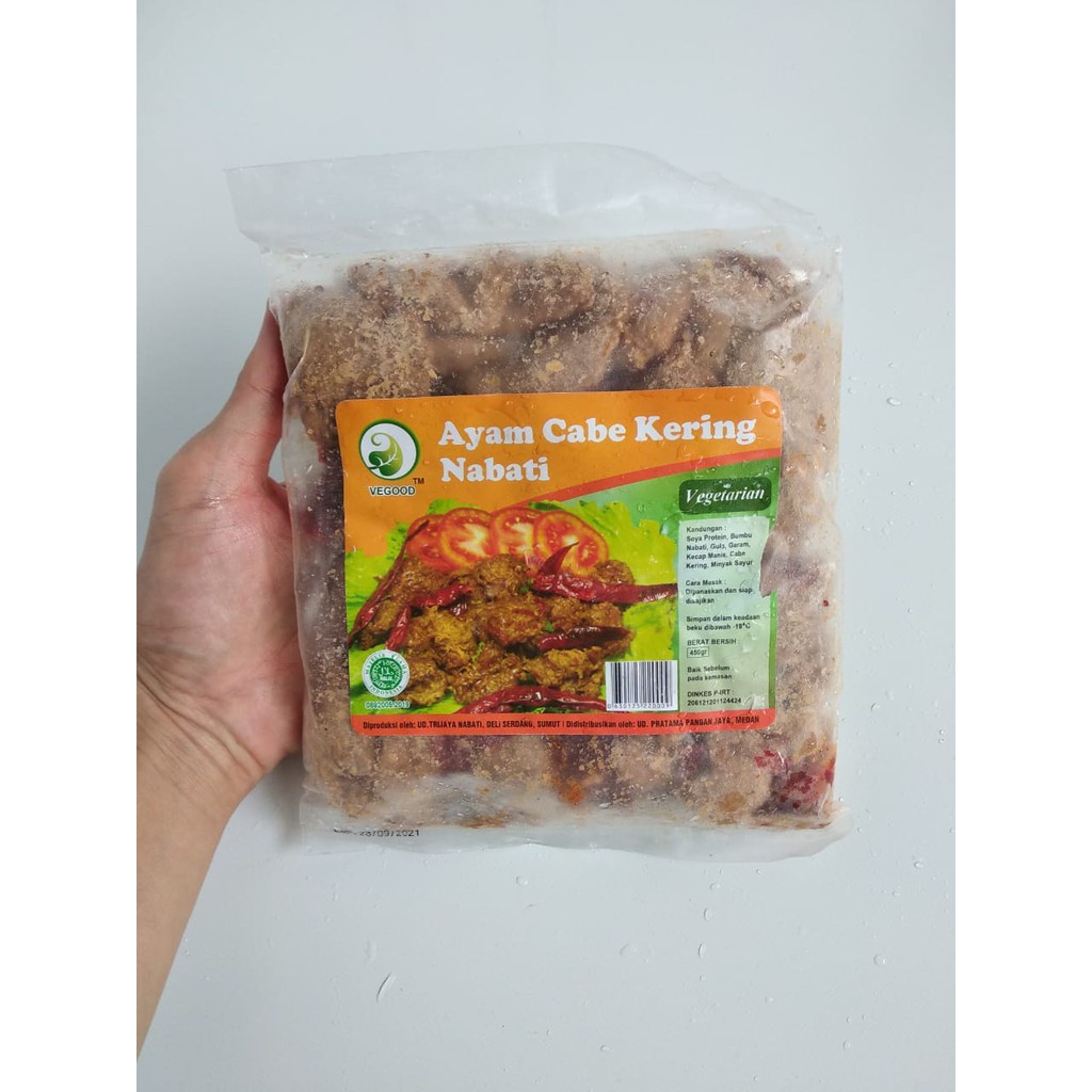

Vegood Ayam Cabe Kering Nabati Vegetarian
