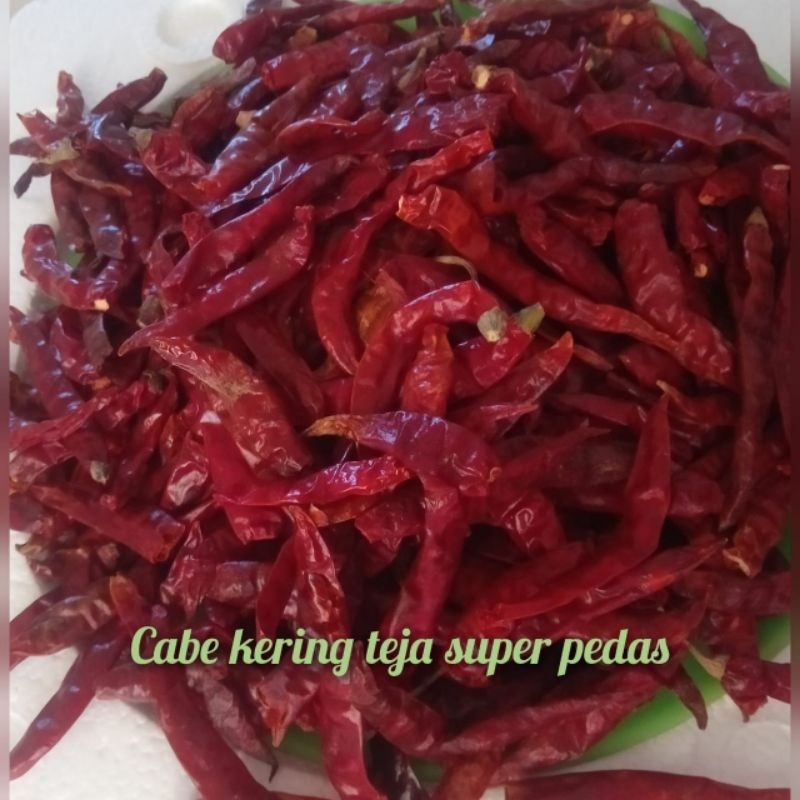 

1Kg Cabe Rawit Teja Kering "Tanpa Tangkai" Pedasnya Di Jan