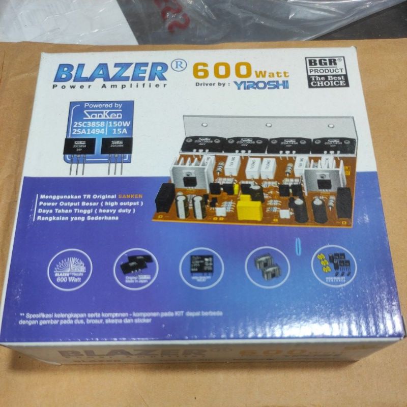 Kit Ocl 600w Blazer 600 Watt Mono Original Yiroshi Power 600watt