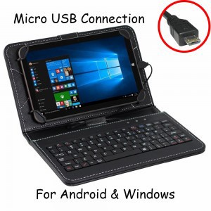Universal Keyard Case Micro Usb Android Windows Tablet 7 Inch