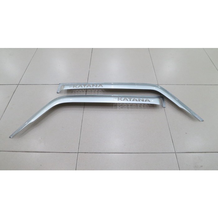 Talang Air Suzuki Katana Hitam - Silver Best