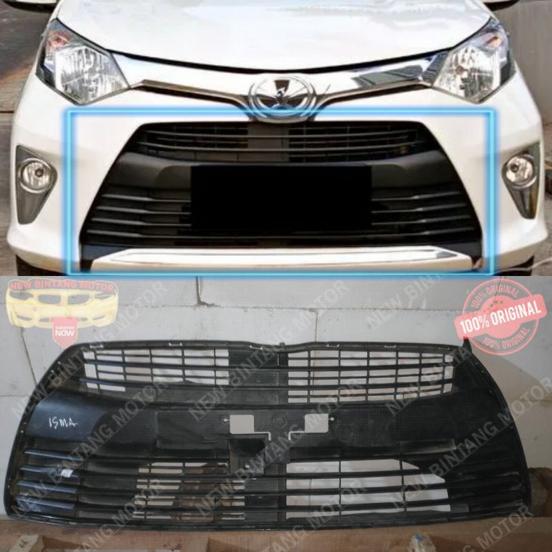 Ram bumper grill bumper toyota calya 2016 2018 original