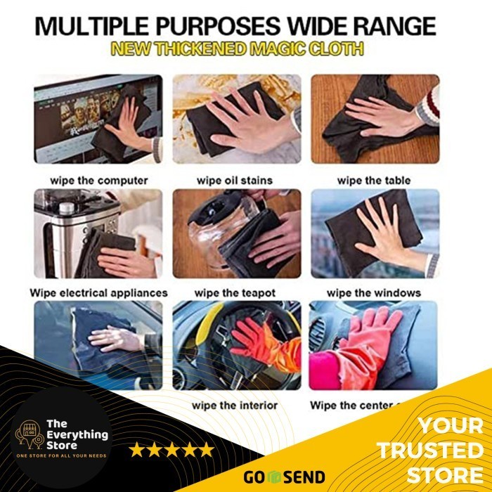 Hypefabric Kain Lap Microfiber Original Tes