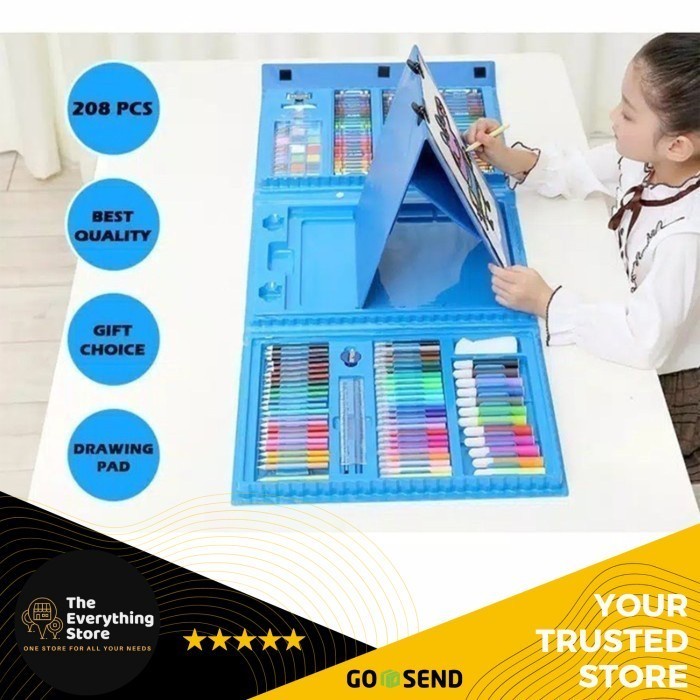 

Artblue Alat Menggambar Melukis 208 Pcs Original Tes