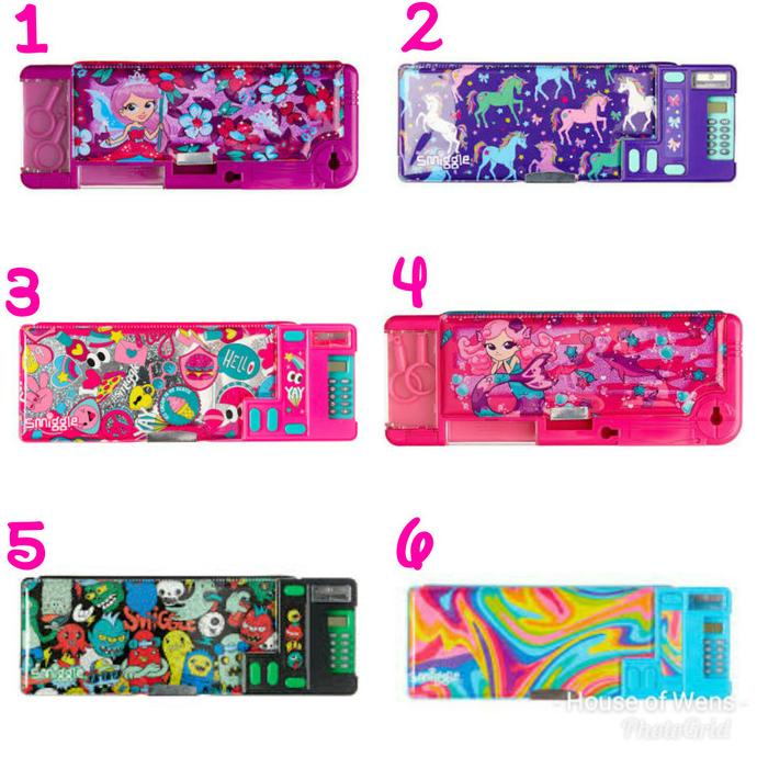 

Smiggle Says Pop Out Pencil Case - Tempat Pensil Limited Edition