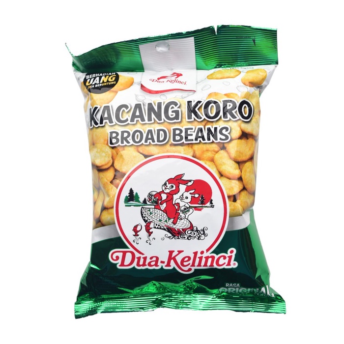 

Gratis Ongkir Kacang Koro Dua Kelinci Koroku Broad Beans 60 Gr