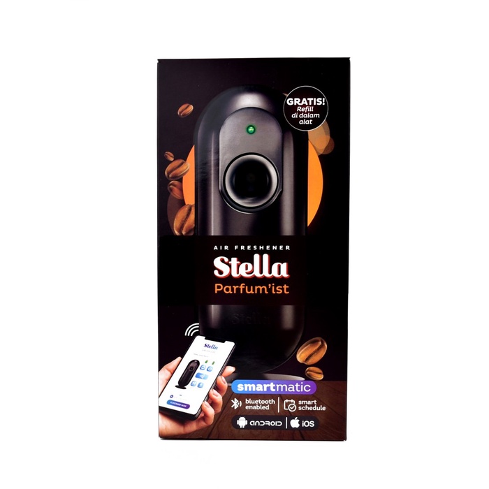 

Gratis Ongkir Alat Pengharum Ruangan Otomatis + Remote Stella Smartmatic Set+Refill