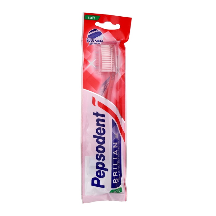 

Gratis Ongkir Sikat Gigi Murah Pepsodent Brilian Soft Halus