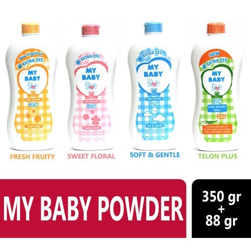 

Gratis Ongkir Bedak Bayi My Baby Powder 350 Gr