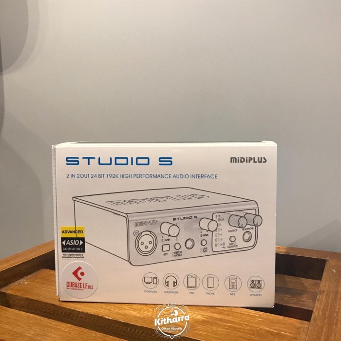 AUDIO INTERFACE MIDIPLUS STUDIO S