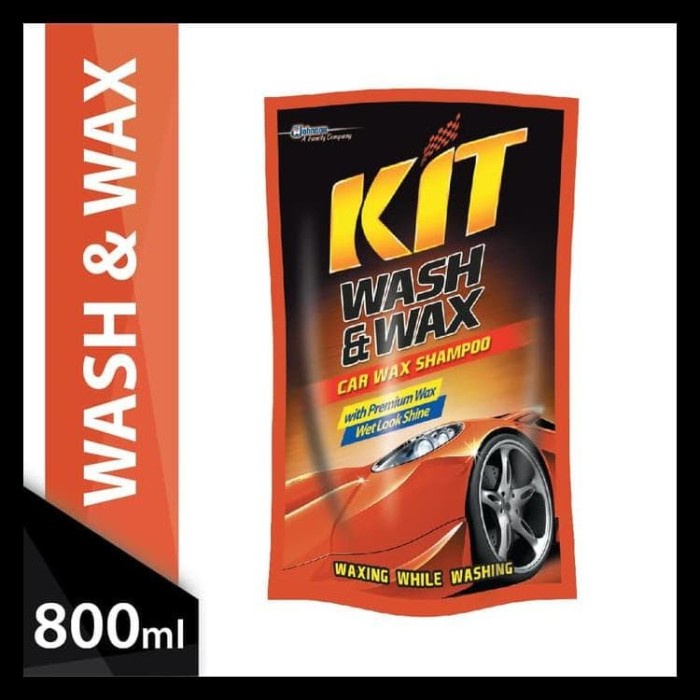 Gratis Ongkir Sampo Pembersih Mobil Car Wash & Wax Shampoo 800 Ml Kit Shampo