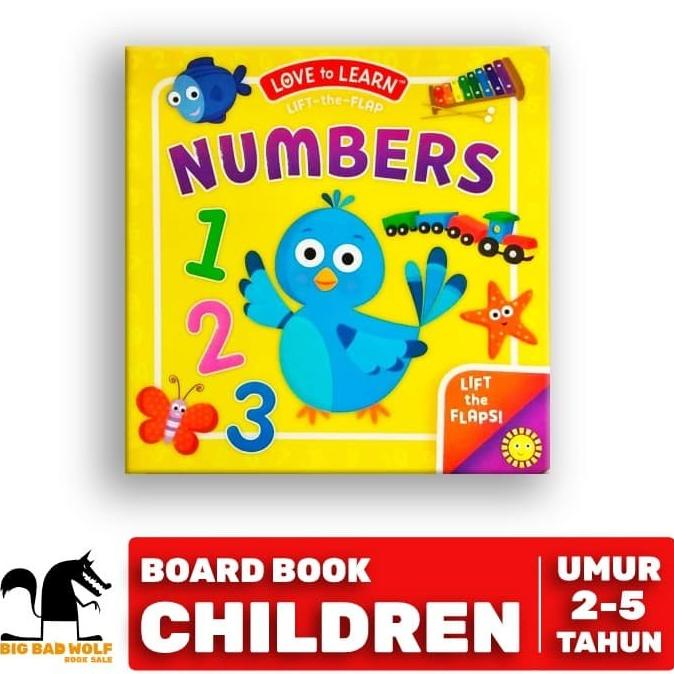 Buku Bbw Lift The Flap : Numbers