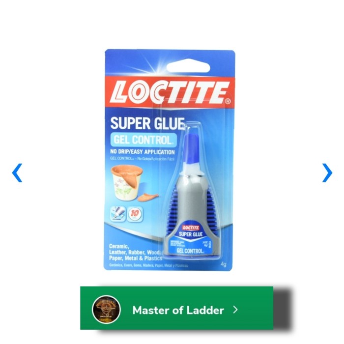 

Lem Serbaguna Super Glue Ultra Control Gel Loctite Kering 15 Detik
