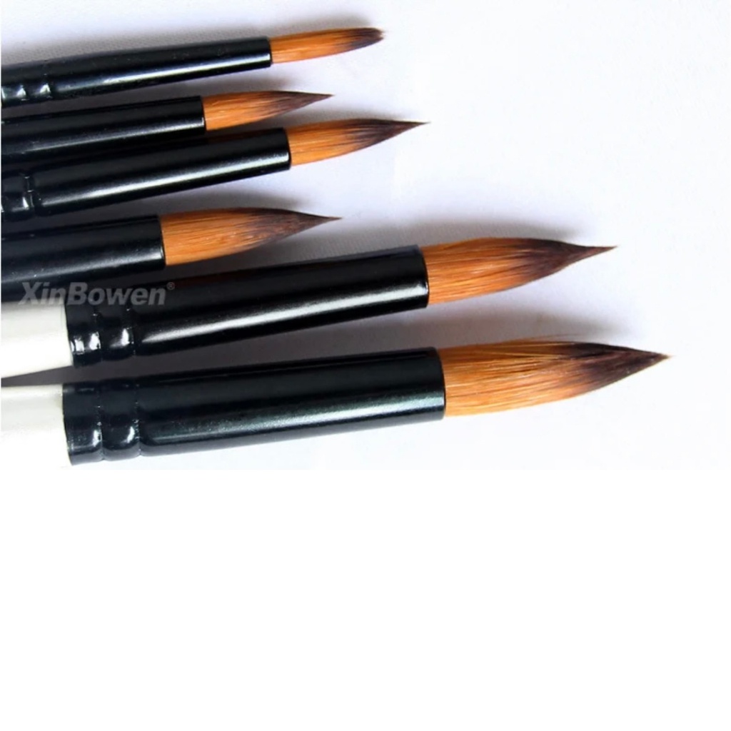 

Artist Brush Xin Bowen (Set Of 6) - Kuas Sintetik Hair Untuk Watercolor Gouache Acrylic
