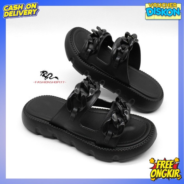 Senda Wanita Super Murah Srendal Cewek Cantik Sendel Sndal Sandals Waita Korean Style Srendel Swndal