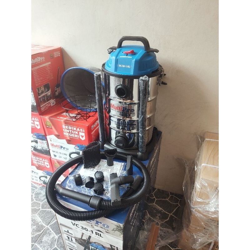 Vacuum Cleaner Multipro Vc30-1Rl Mesin Yedot Debu 30 Liter Vakum Vc30 Vc 30 - 1 Rl