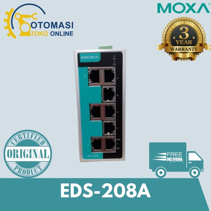 Moxa EDS-208A Ethernet switch