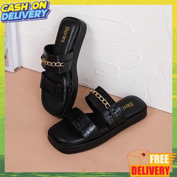 Swndal Sandal Pria Wanita Karet Srendel Jepit Sendal Perempuan Dewasa Sanfal Remaja Cwe Senda Kamar 