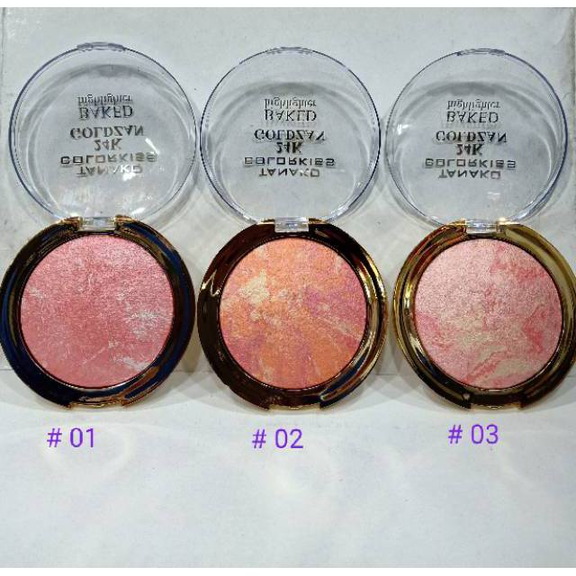 Blush On Glitter 24K Ready Warna Sesuai Digambar..