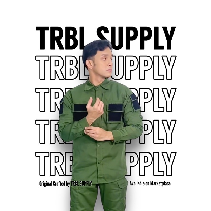 TRBL Kemeja Panjang Pria / Taktikal / Lapangan / Gunung / Tni / Polri / Polisi / Ormas / Komunitas /