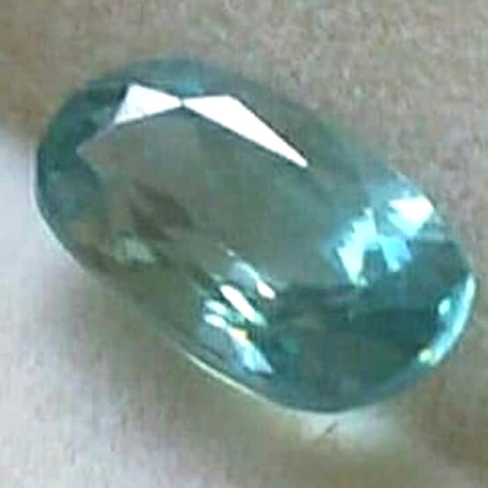 [Baru] Natural Blue Zircon Cambodia Yakut Biru 100 Asli Alam Terbatas