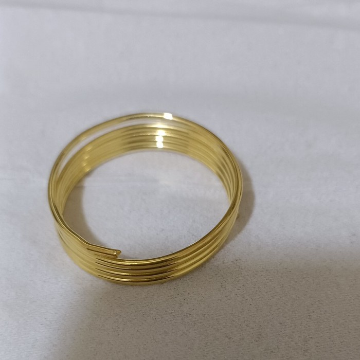 [Baru] Kawat Perak Murni 16Mm Lapis Emas Terbaru