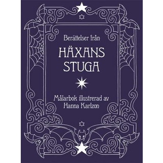 [COD] Witch Cottage Hanna Karlzon Swedish Coloring Book Buku Mewarnai Terbaru
