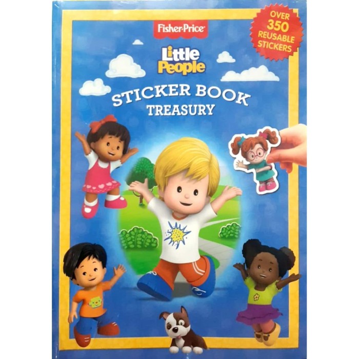 [COD] Sticker Book Treasury - Little People Terbaru