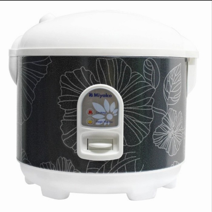 [New Ori] Rice Cooker Miyako 1.8 Liter Mcm 528Black Flower Diskon