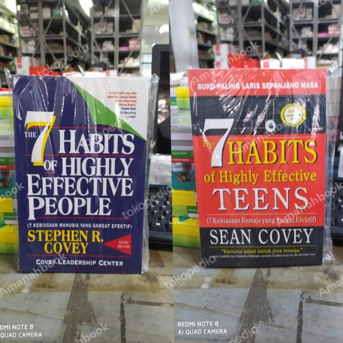 [New Ori] 7 Habits Of Highly Effective People And Effective Teens Original Berkualitas