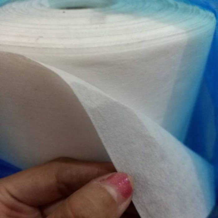 [Ori] Kain Keras / Vislin Tebal / Banon Lapisan Bordir / Roll Terbaru