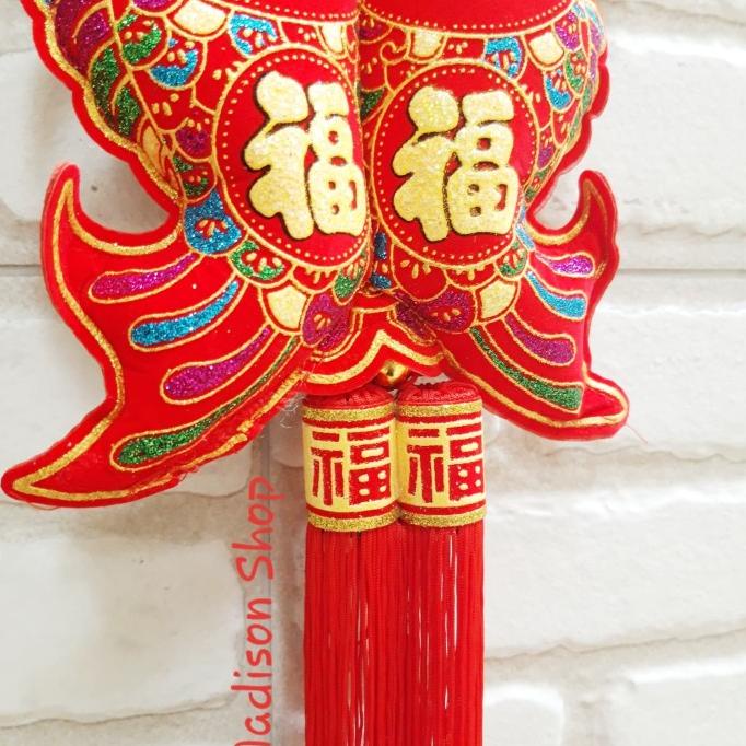 

Gantungan Imlek Ikan Susun 5 Hiasan Hoki Tahun Baru Grosir Dekor Imlek Original