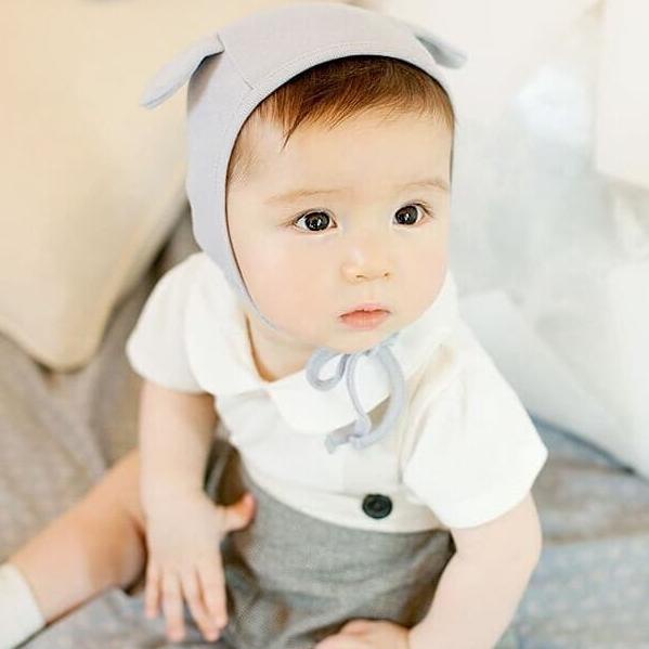 Baby Hat Cat Ear Bear Ear Topi Bayi Lucu Baby Girl Baby Boy Berkualitas