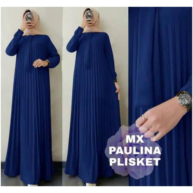 Terbaik GAMIS PLISKET / GAMIS PLISKET JUMBO / GAMIS PLISKET MAXI 