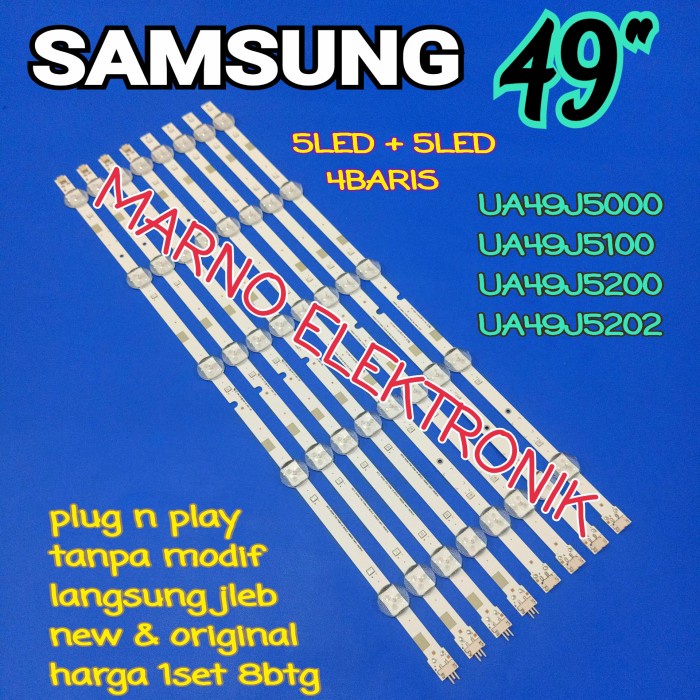 [Ori] Bl Backlight Led Tv Samsung Ua49J5200Ak Ua 49J5200 Ak Ua49J5200 Ak Terbatas