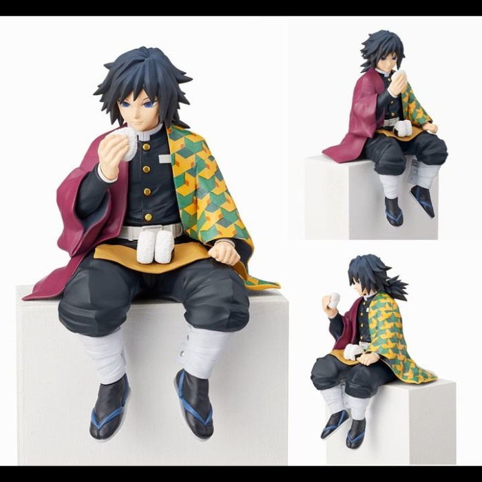 ✅Baru Premium Chokonose Figure Tomioka Giyu - Kimetsu No Yaiba 15Cm Berkualitas
