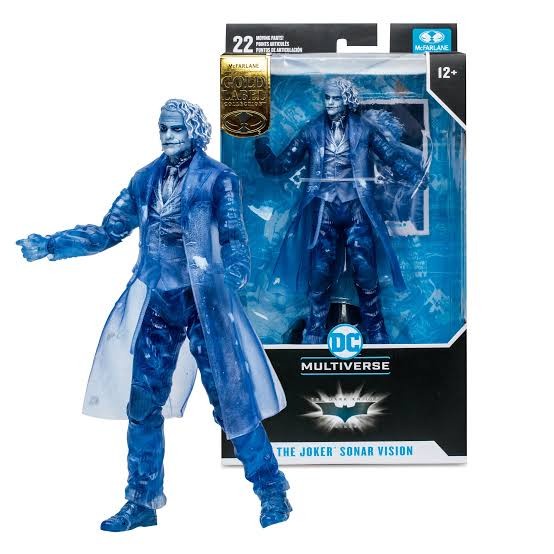 ✅Baru Mcfarlane Dc Multiverse Joker Sonar Vision The Dark Knight Trilogy Limited