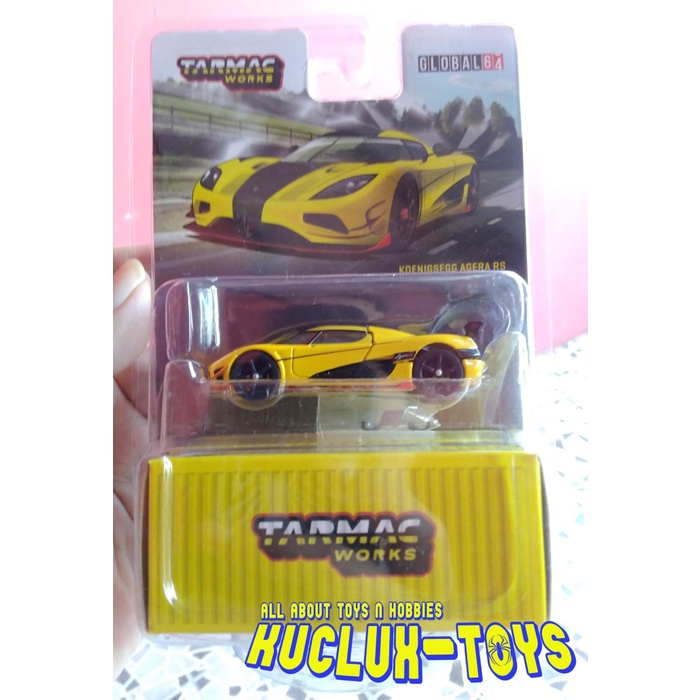 ✅COD Tarmac Koenigsegg Agera Rs Yellow Terbatas