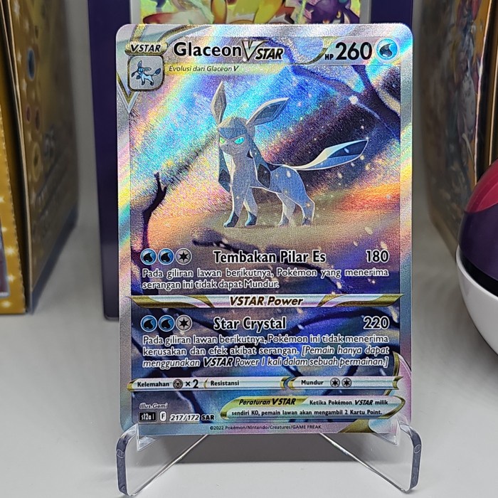 ✅COD Glaceon Sar V Star Semesta Diskon