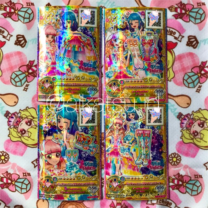 ✅COD Kartu Aikatsu Friends Premium Pure Shining Diamond Set Diskon