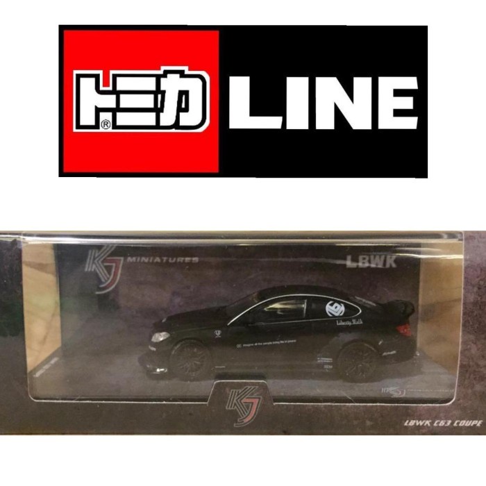 ✅COD Kj Miniatures Lbwk Mercedes Benz C63 Coupe Limited