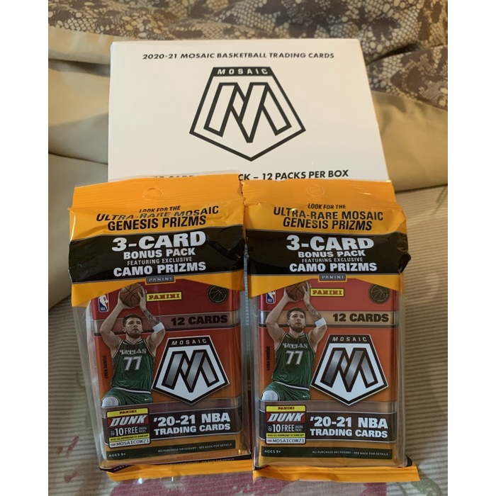✅COD Kartu Basket Mosaic 20-21 Cello Pack Sealed  Lamelo/Antman Rookie Diskon